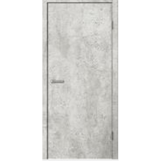 Дверь межкомнатная Дубрава Сибирь ГЛАДКАЯ Бетон, глухое полотно